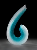 BlueSpiral-Glass-sculpture