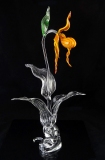 Hughes-Glass-Lady-Yellow-Orchid-glass-20