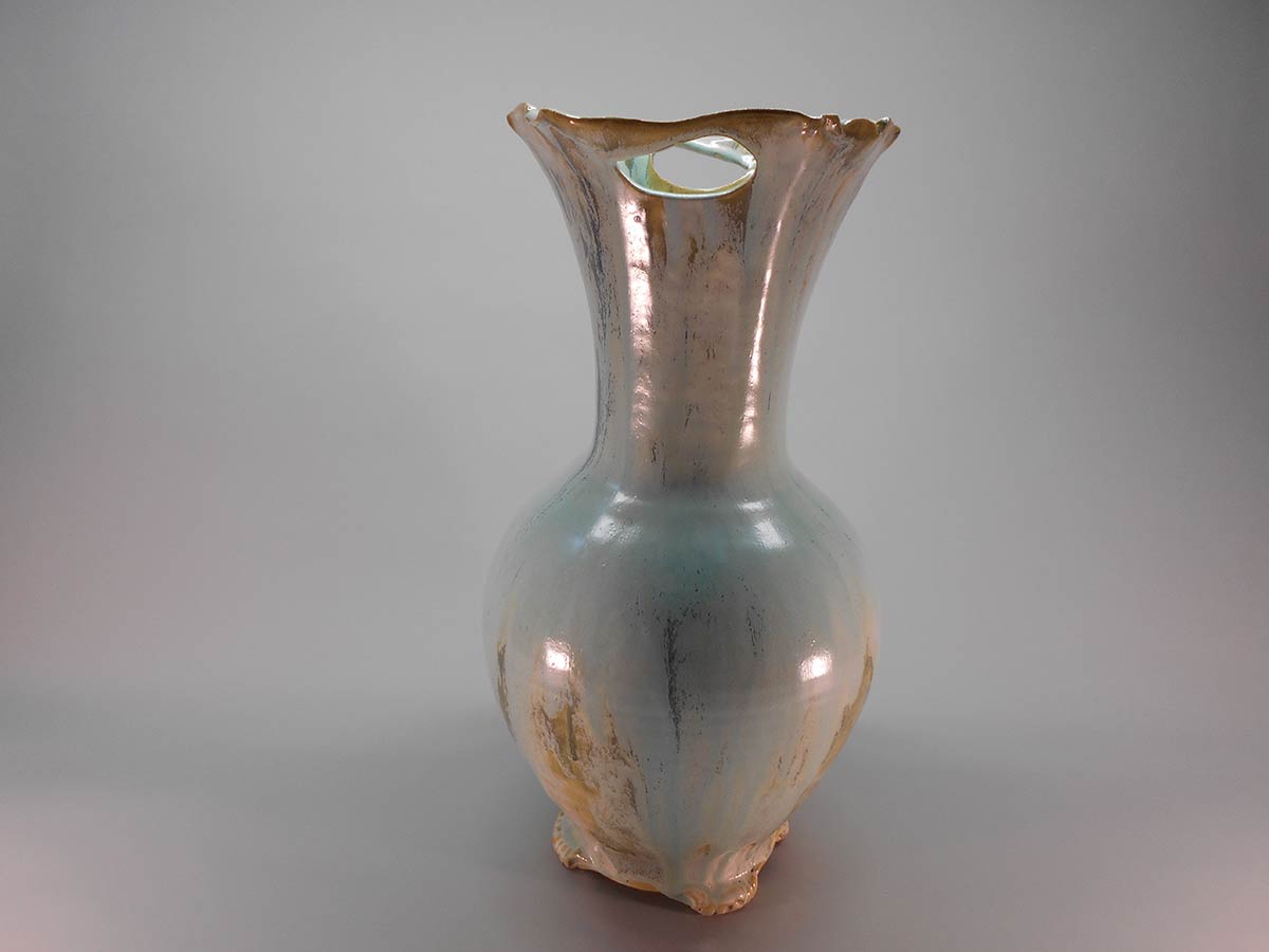 Latos-Teal-Vase