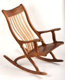 Walnut Rocking Chair, Robert Bragg