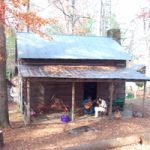 cabin at Hickory Ridge Living History Museum