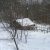 Appalachian Homestead cabin in the snow