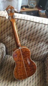 Henderson Jayne ukulele back