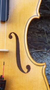 Testerman fiddle front