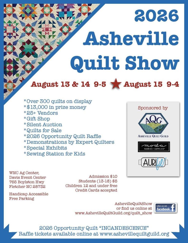 2026 Asheville Quilt Show