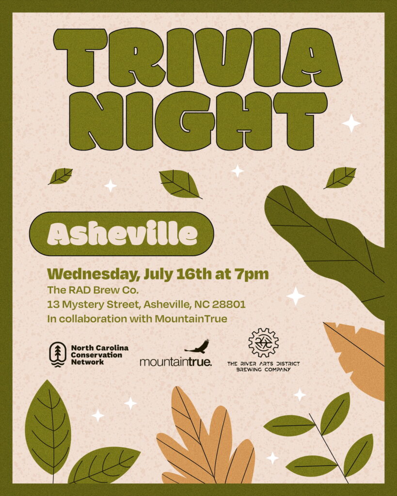 Trivia Night in Asheville with NC Conservation Network and Mountain True