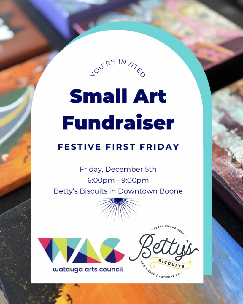 Small Art Fundraiser - Festive First Friday