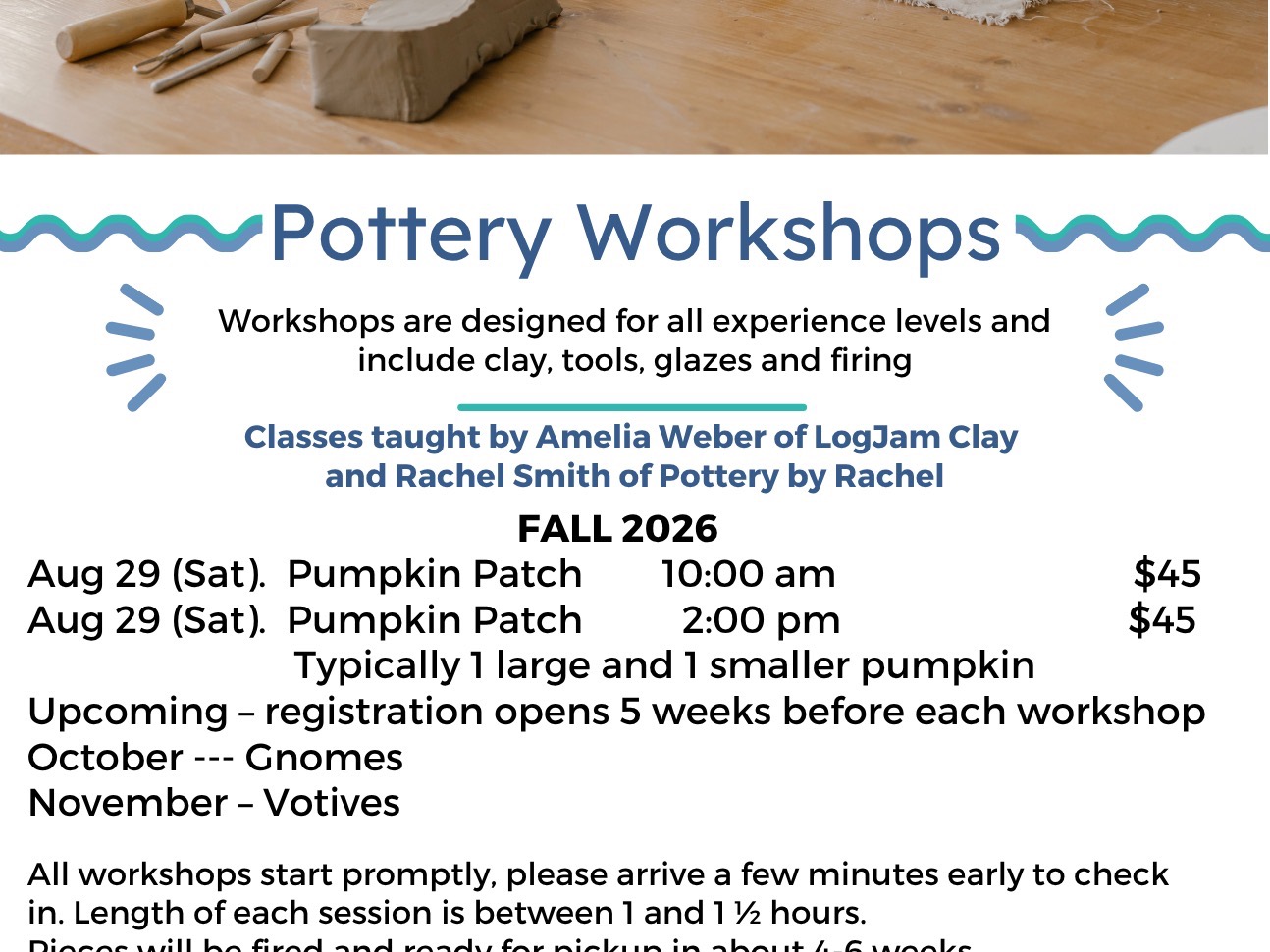 Pumpkin Patch – Pottery Experience — Arts & culture in Reems Creek Pottery