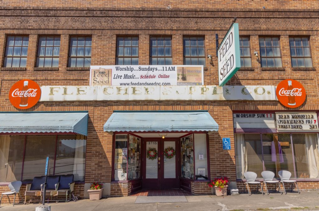 Fletcher Feed and Seed street-view. 2026. Credit LeeAnn Donnelly.